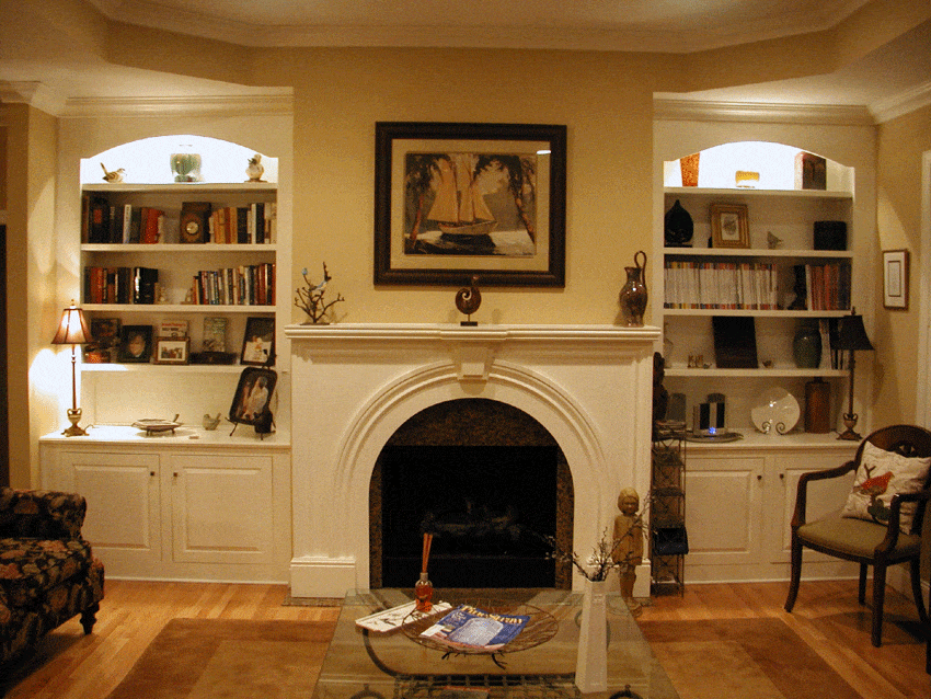 Arched Built-ins