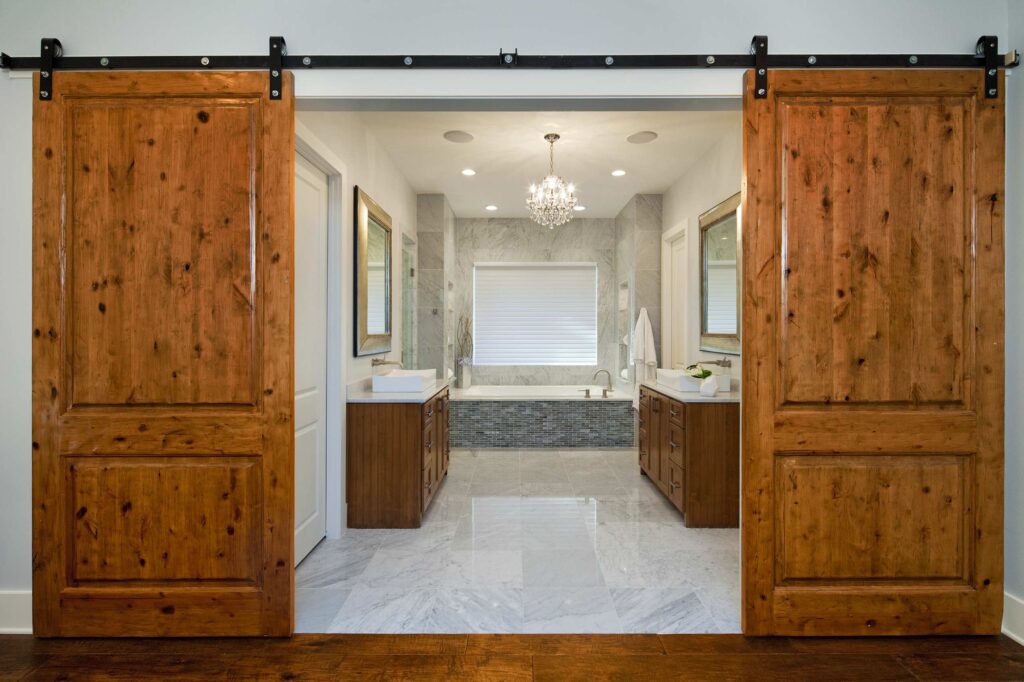 Can I Use a Barn Door for a Bathroom?