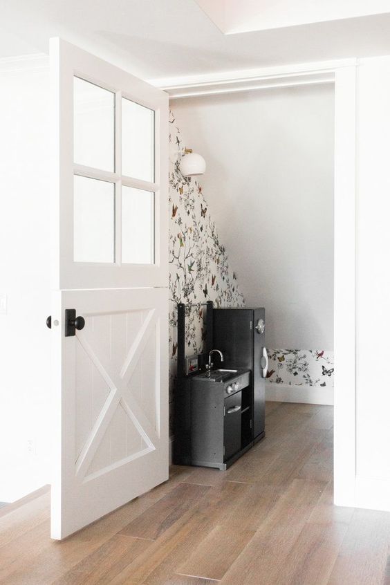 Charming Farmhouse Dutch Door to The Attic