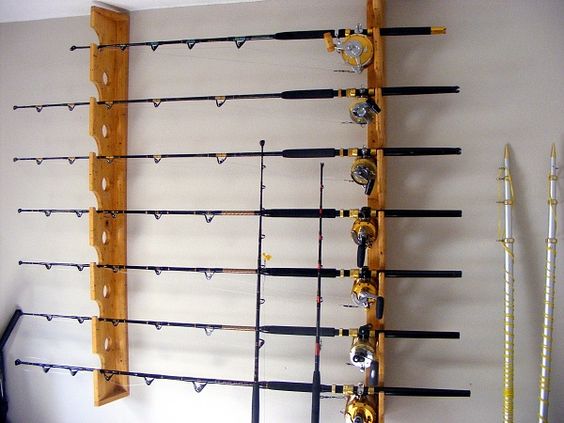 Horizontal Fishing Rod Holder