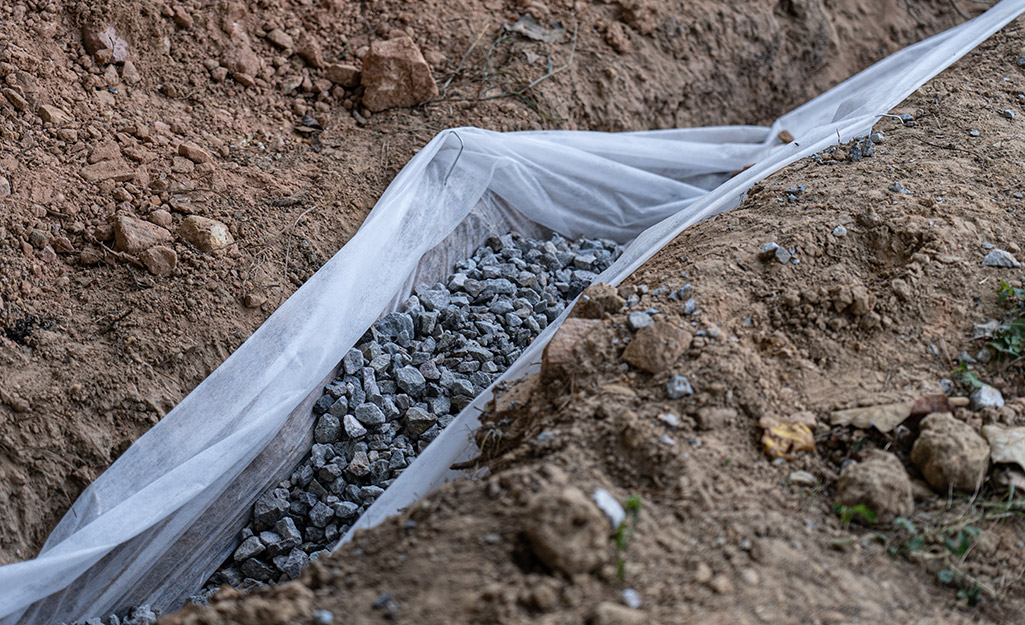 Install the Gravel Bedding