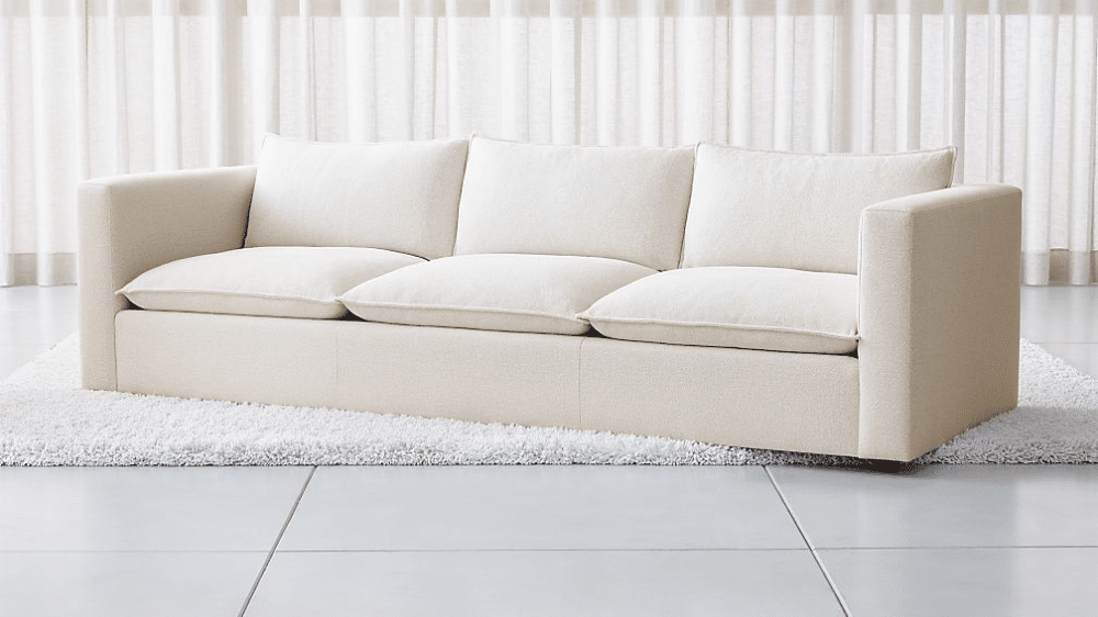 Lotus Deep Low Grande Sofa by Crate & Barrel