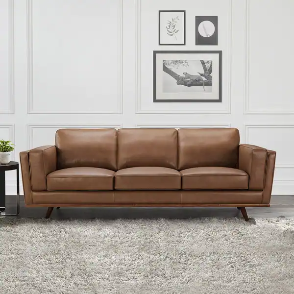 Rivet Aiden Midcentury Modern Sofa Couch