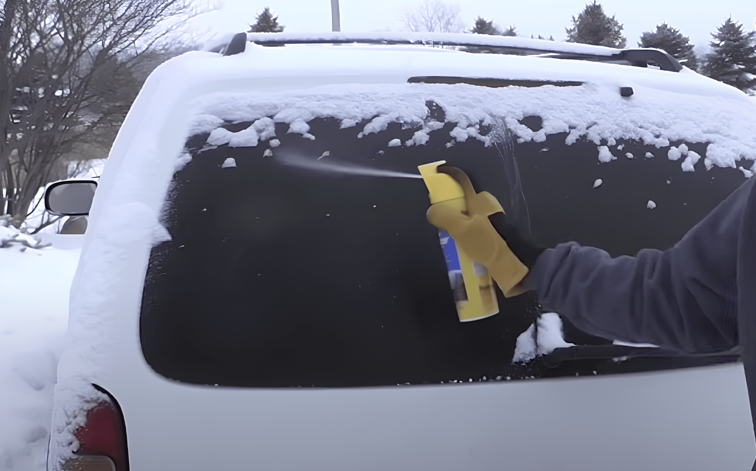 Invest in a De-Icer Spray