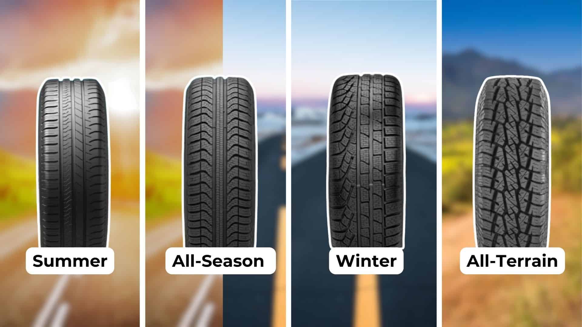 Types of Tires- Seasonal Variations