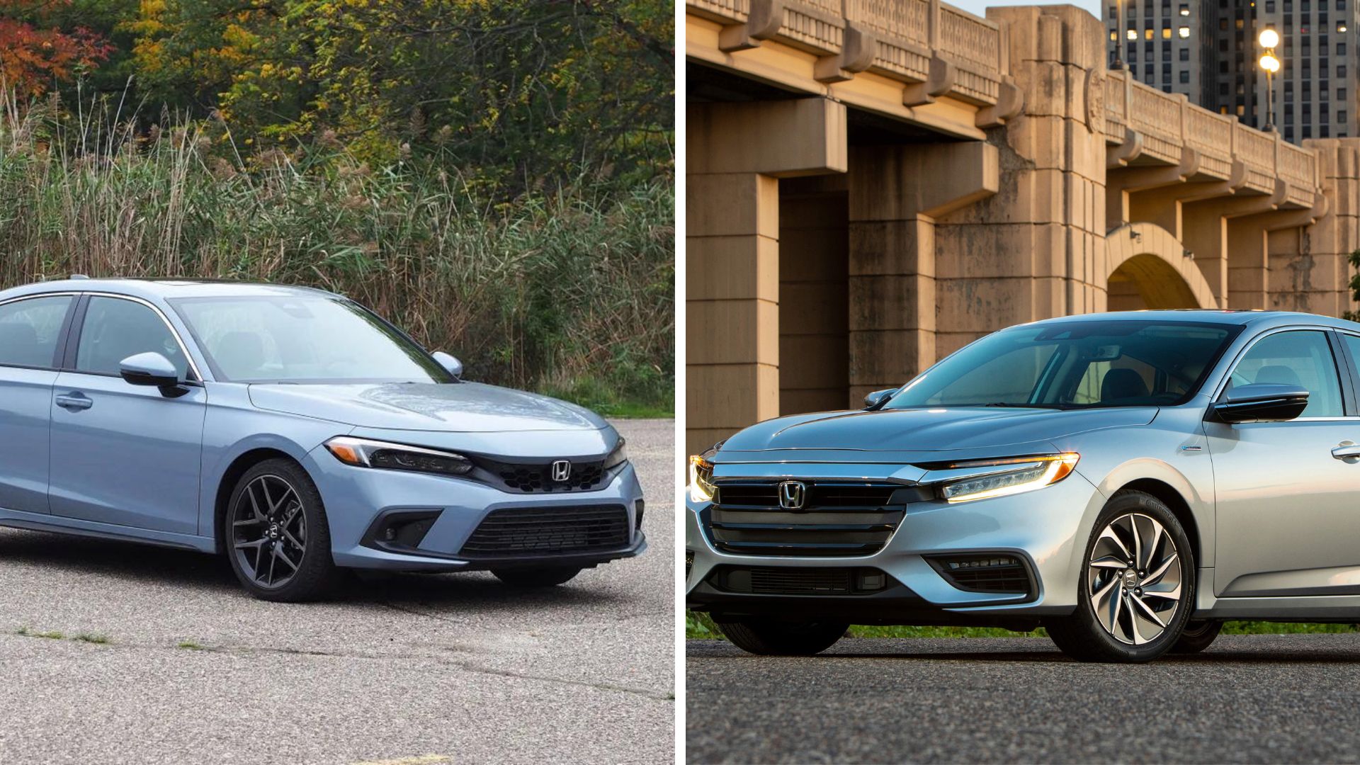 2022 Honda Insight and Civic