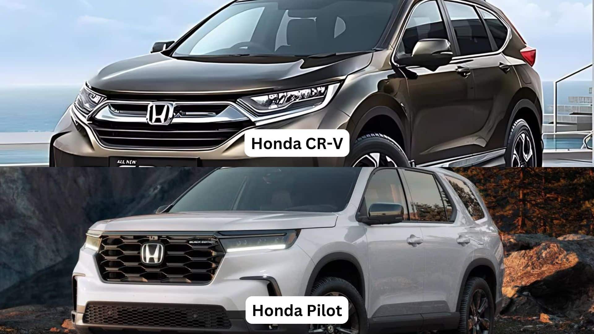 Design and Aesthetics- CR-V vs Pilot