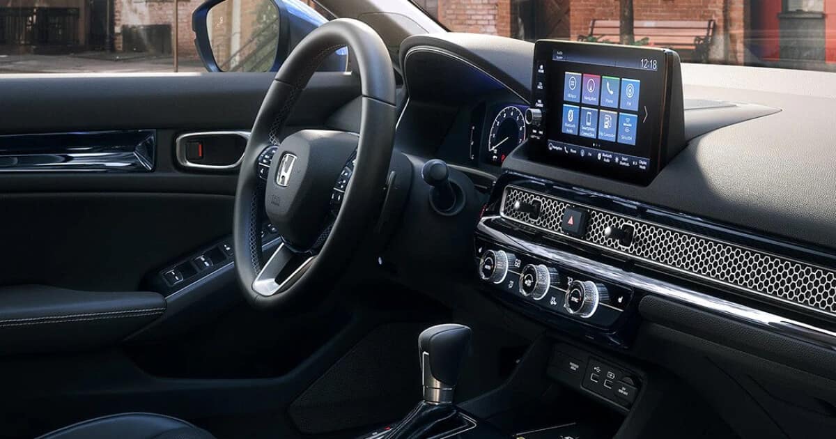 Interior Features of Honda Civic Hybrid 2023