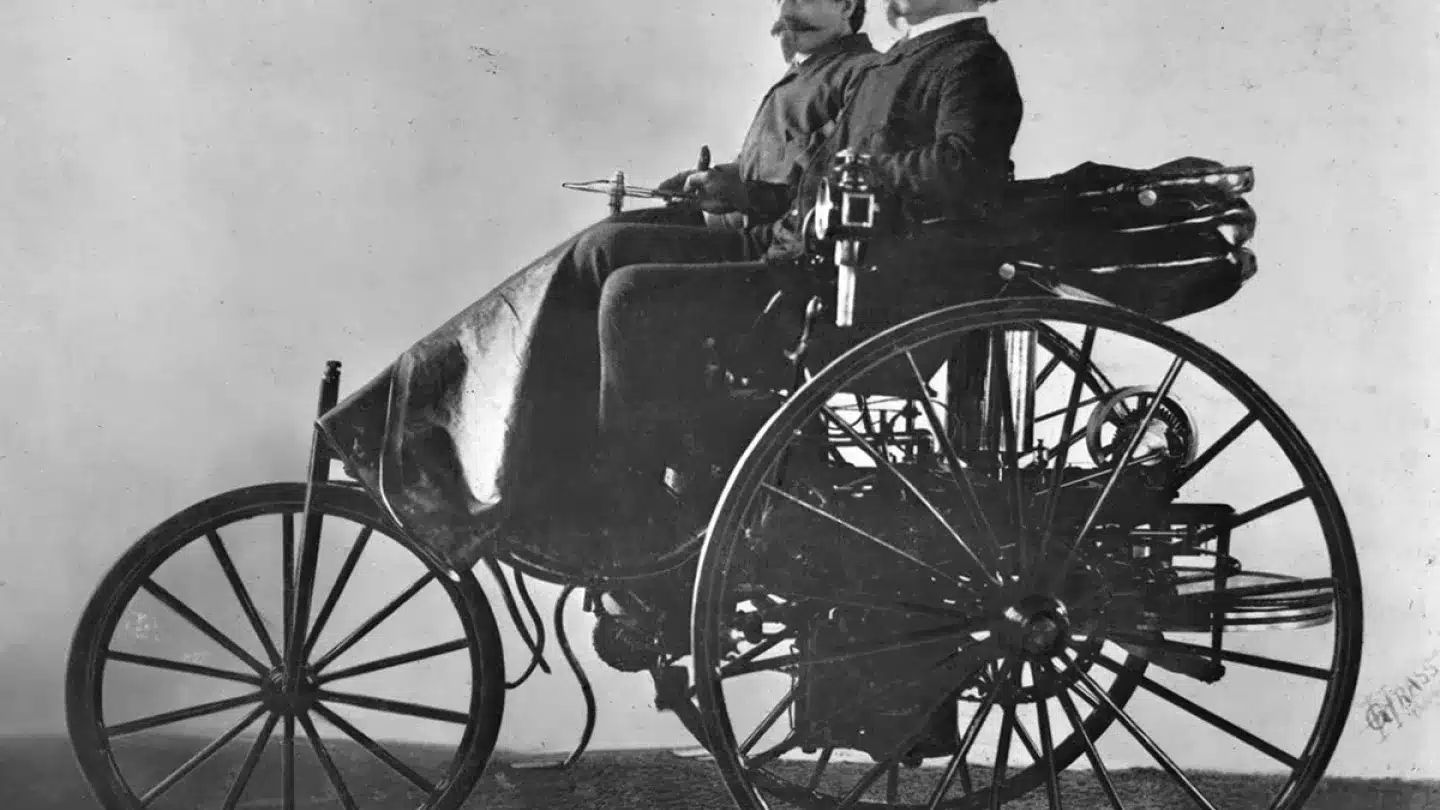 1888- Invention of the Pneumatic Tire by Carl Benz