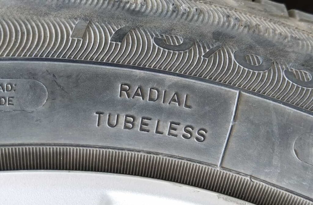 Radial Tubeless Laufrichtung