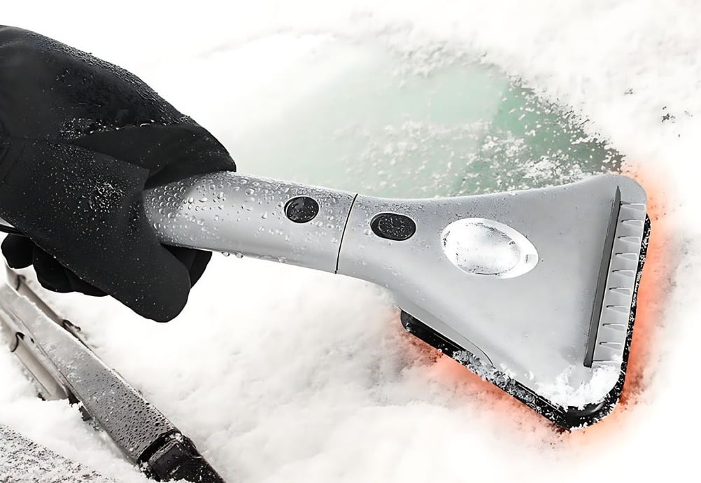 _Frienda Heated Snow Ice Scraper