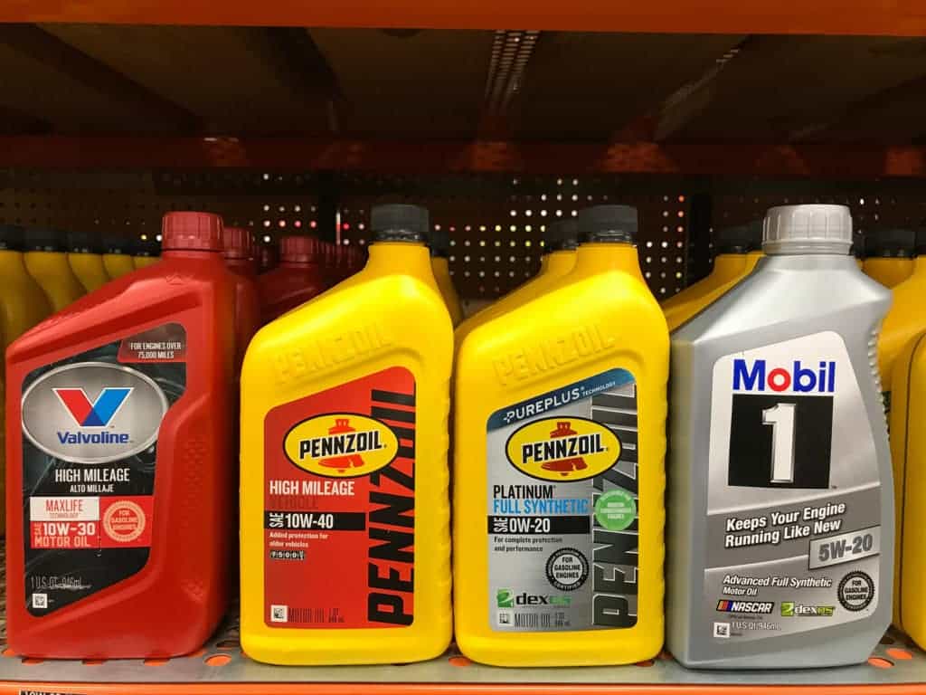 Types of Engine Oil