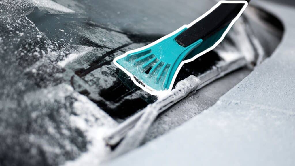 how to get rid of ice on windshield