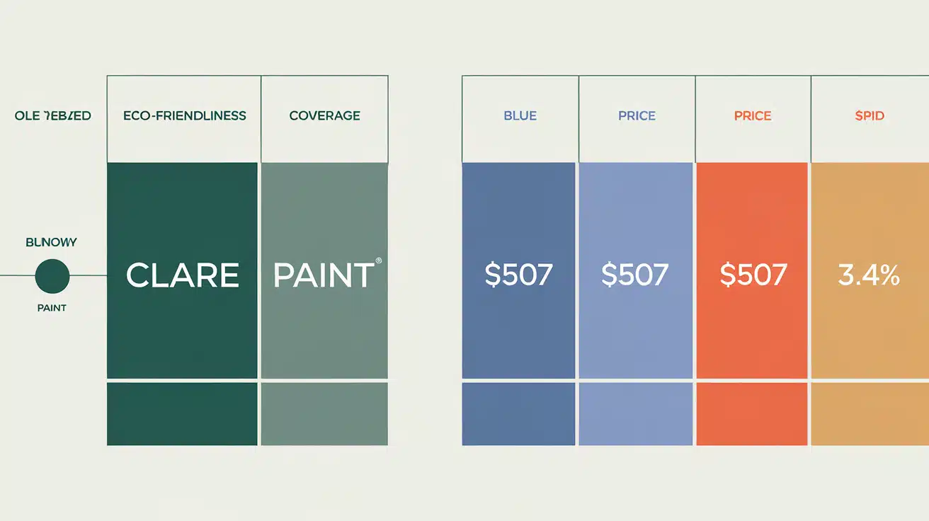 Clare Paint Versus the Competition