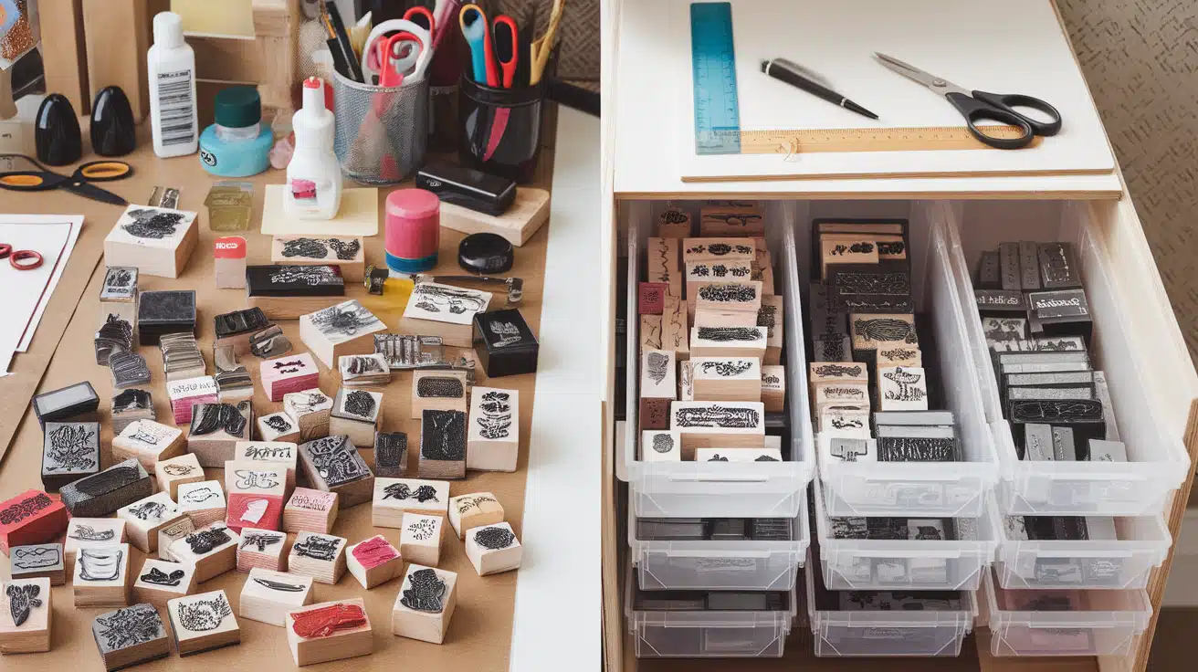 Common Rubber Stamp Storage Challenges