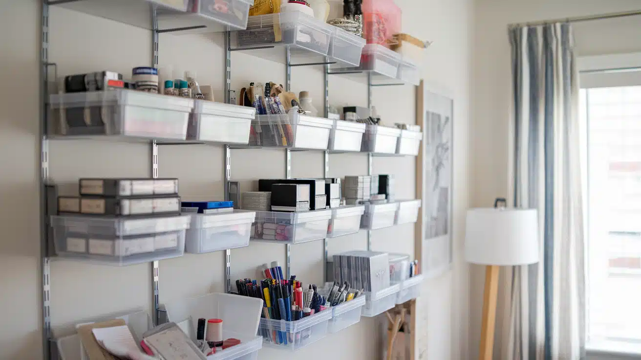 Efficient and Space-Saving Rubber Stamp Storage Ideas