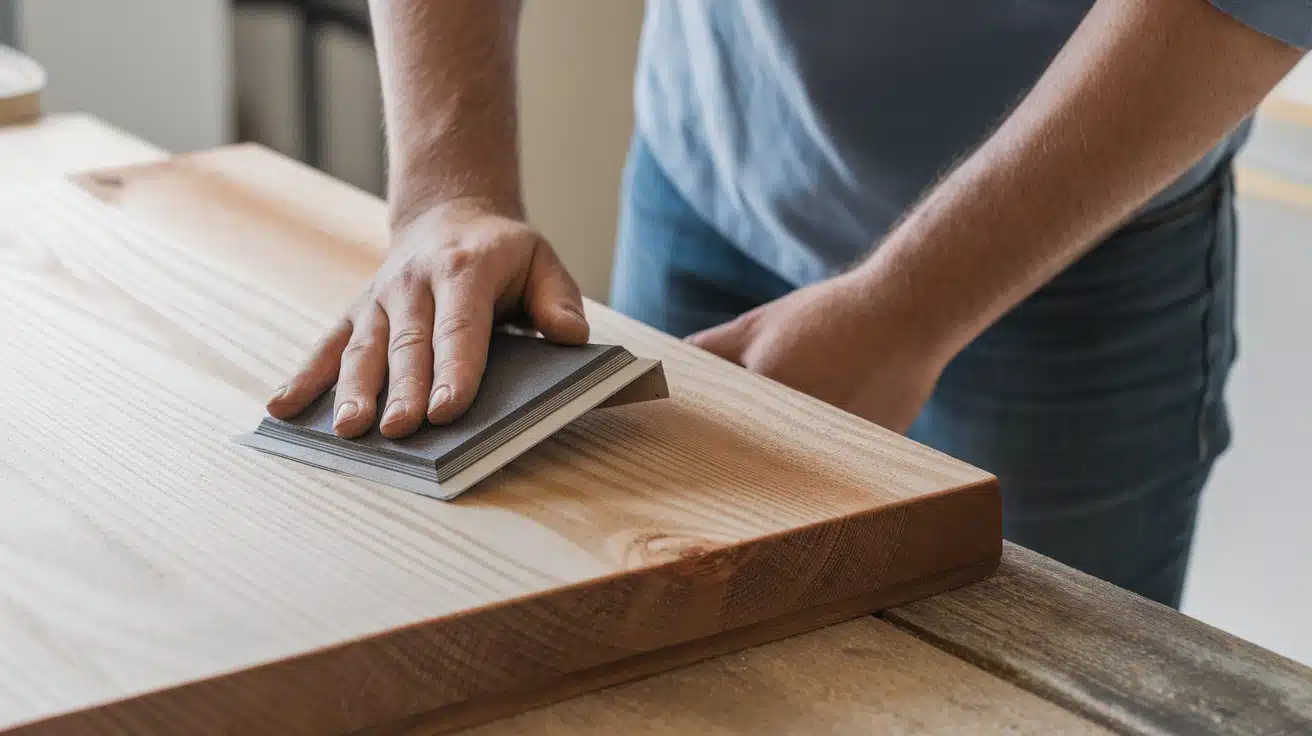 Preparing the Wood- Cutting, Sanding, and Applying Base Coat