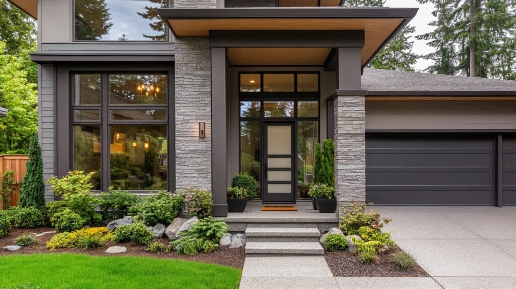 agreeable gray exterior