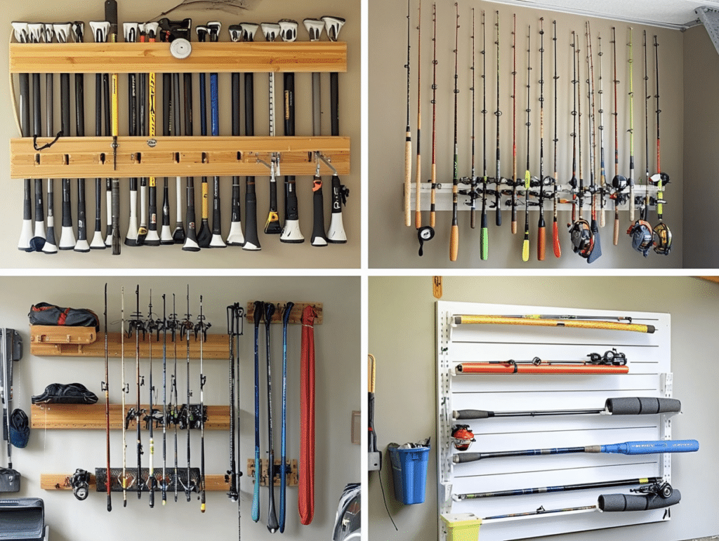 best way to store fishing rods