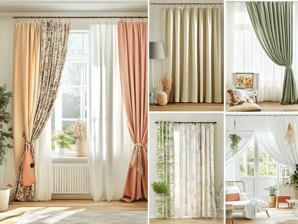 how to hang curtains