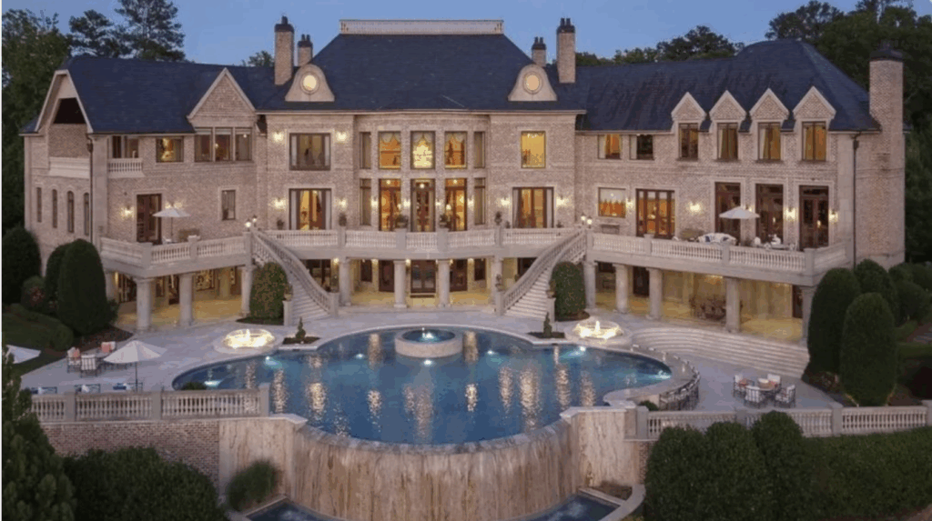jimmy swaggart mansion landscape