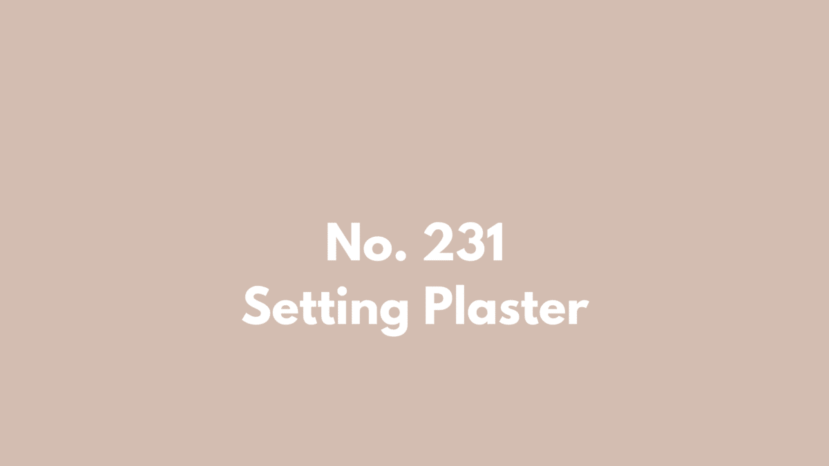Farrow And Ball Setting Plaster: A Comprehensive Overview - Opple House