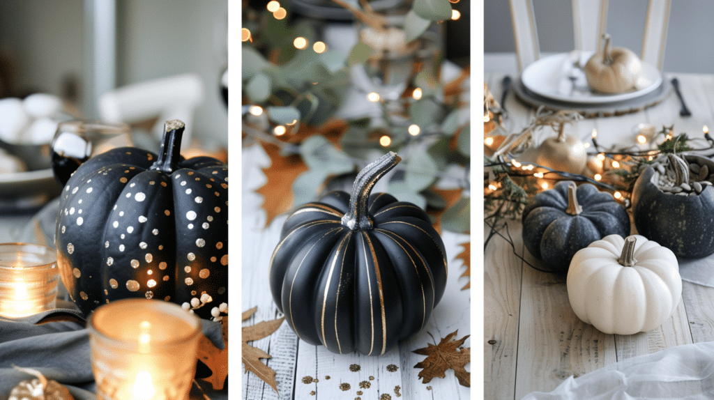 60 Creative Black Pumpkin Painting Ideas