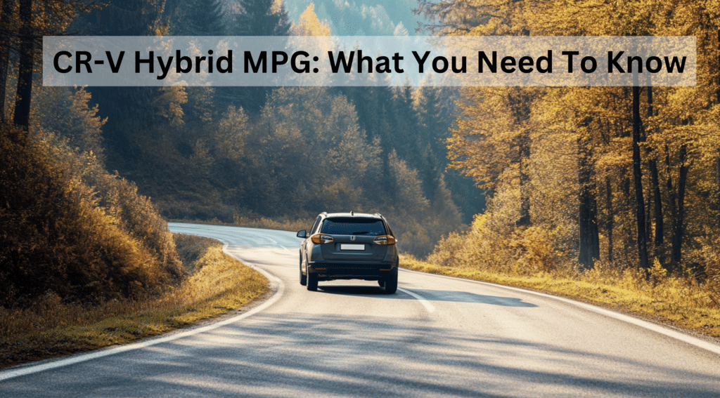 cr v hybrid mpg