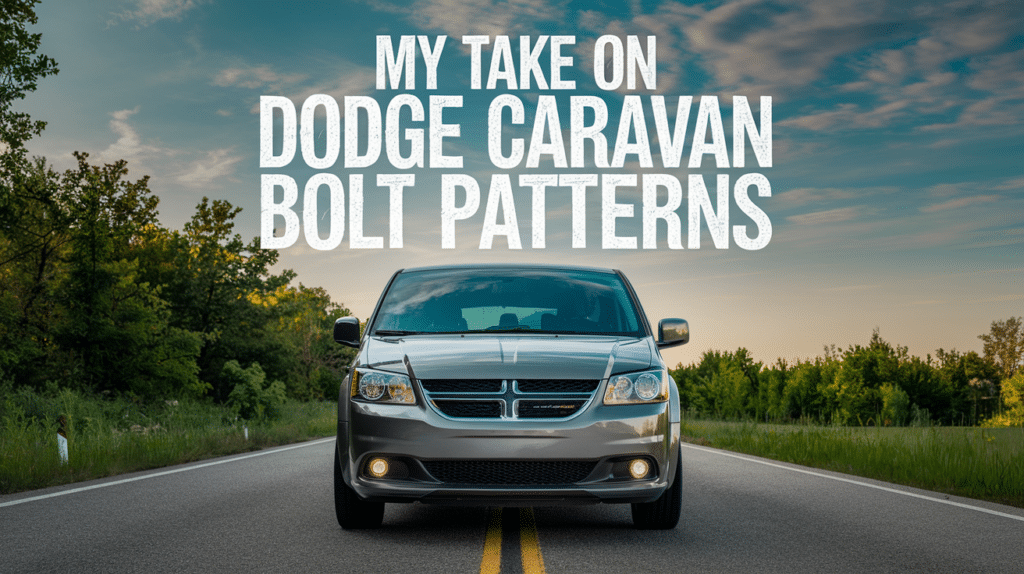 dodge caravan bolt pattern