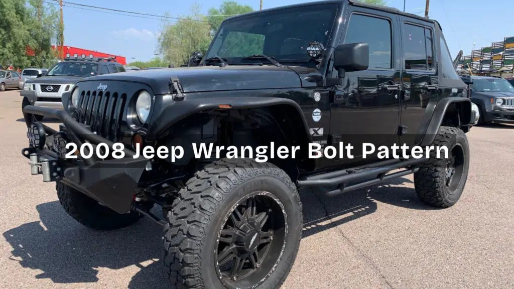 2008 jeep wrangler bolt pattern