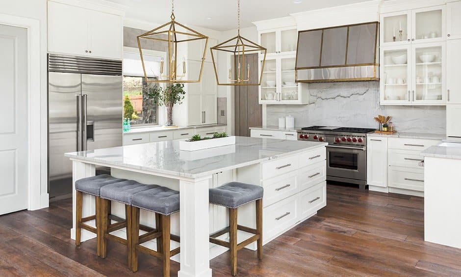 Trending White Kitchen Cabinet Designs