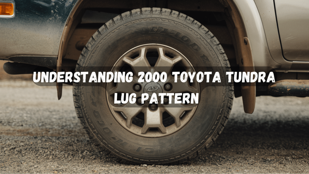 Understanding 2000 Toyota Tundra Lug Pattern