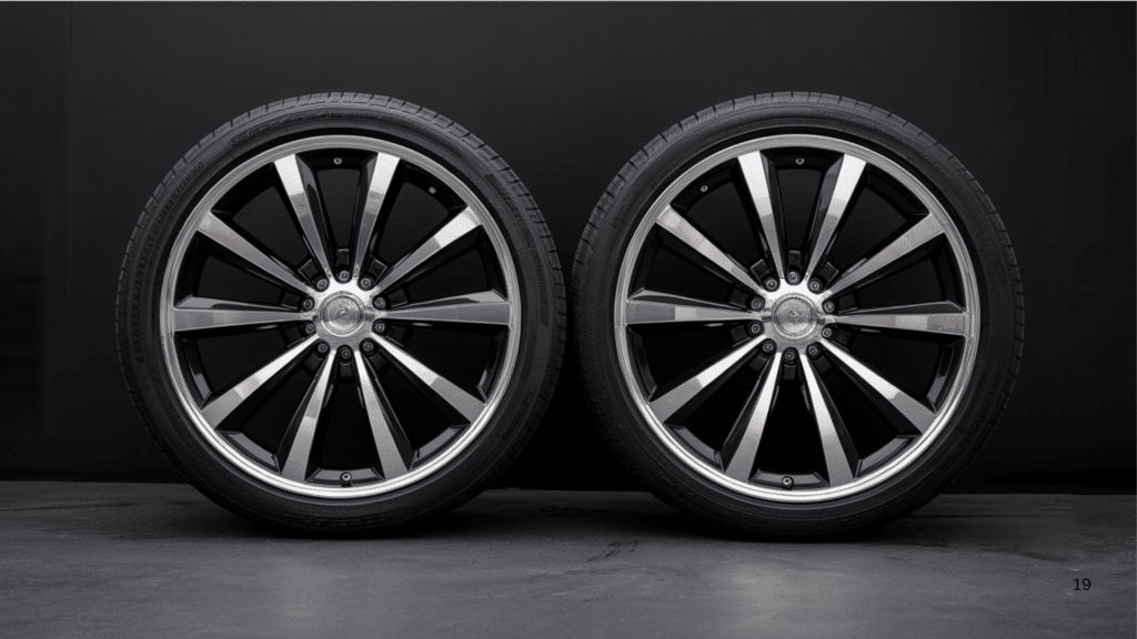 Understanding the 18 Inch Black and Chrome Rims