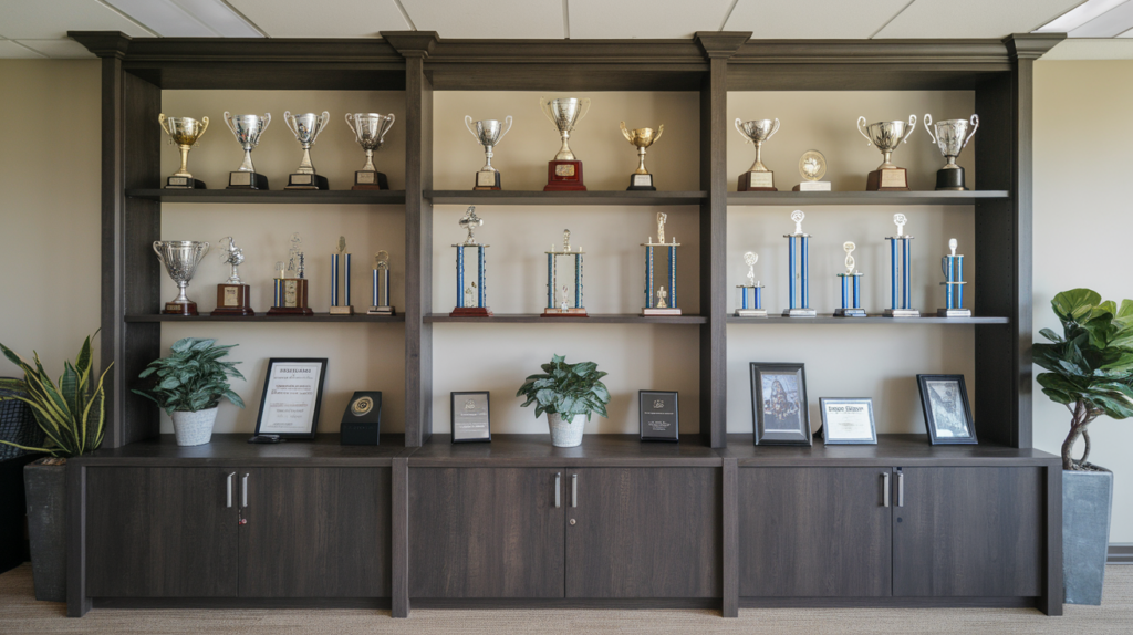 Personalized Trophy or Award Display