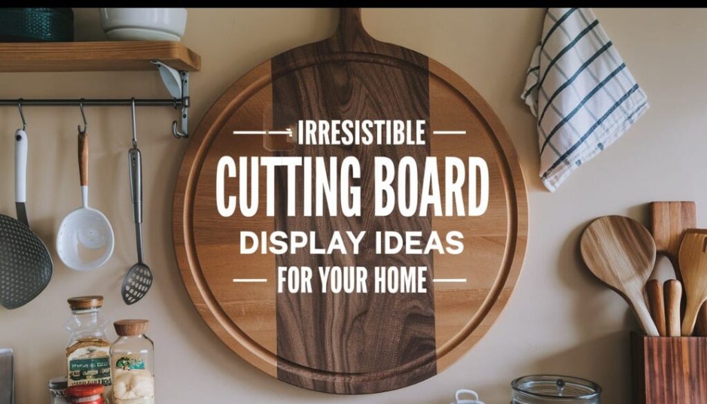 18 Irresistible Cutting Board Display Ideas for Your Home