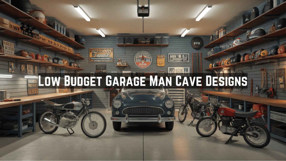 Man Cave Decorazione da Parete Garage Per Uomini Vintage