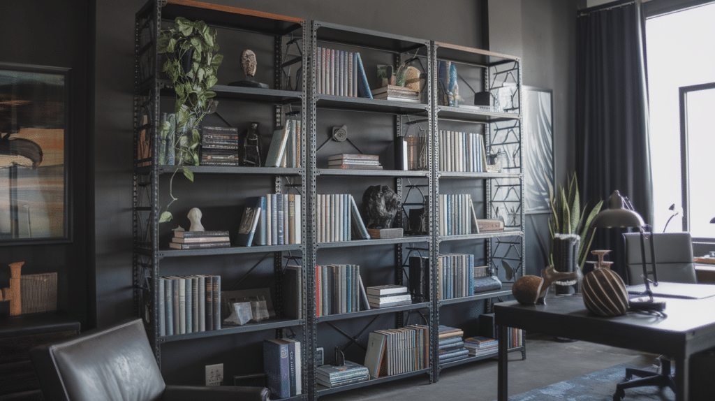 Metal Bookcase