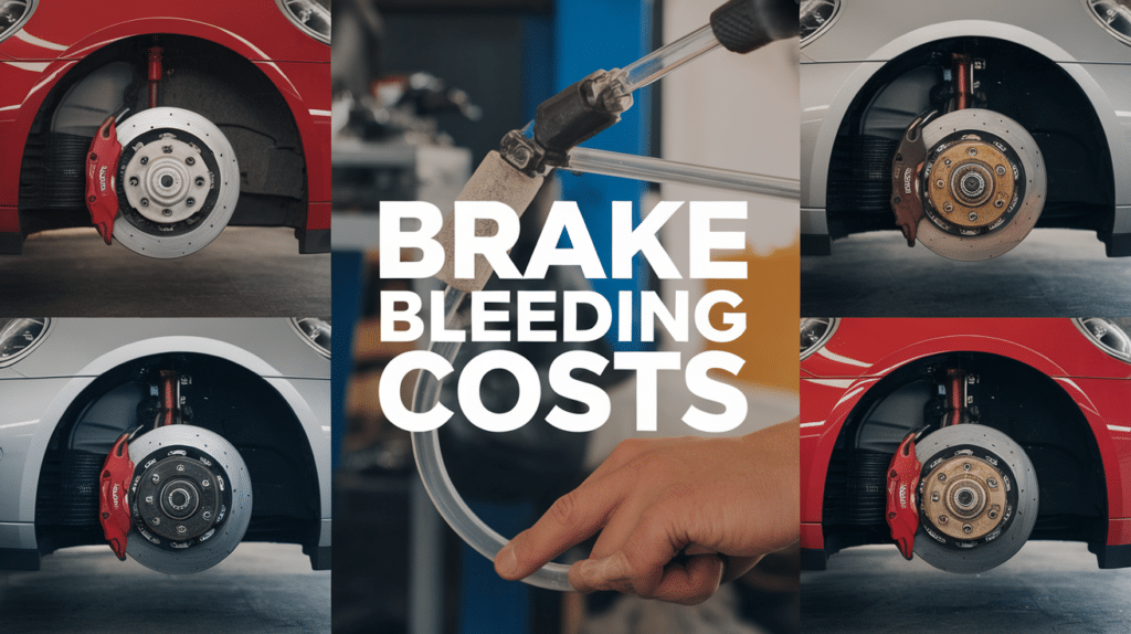 Brake Bleeding Costs What to Expect?