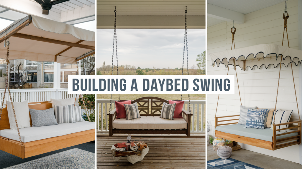 Building a Daybed Swing