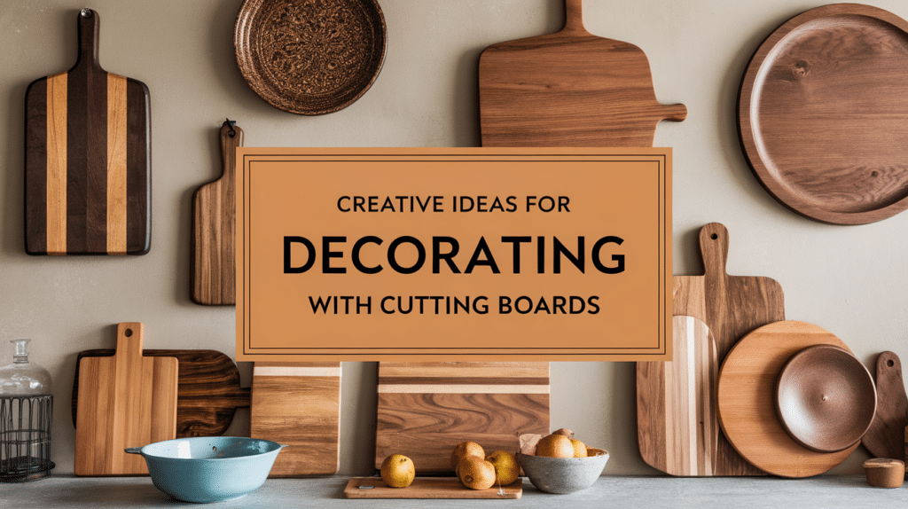 Creative Ideas for Decorating with Cutting Boards