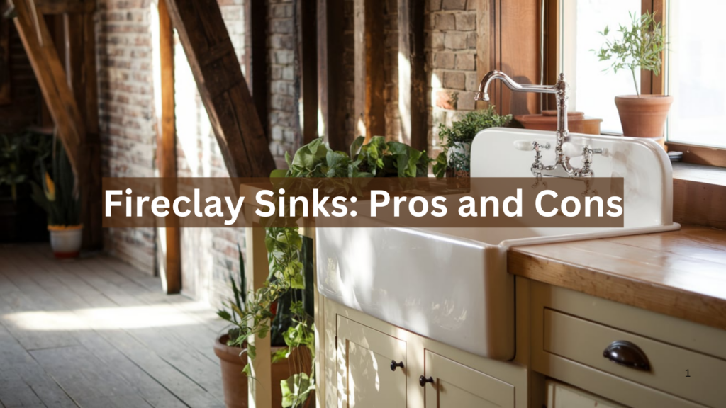 Fireclay Sinks: Pros and Cons