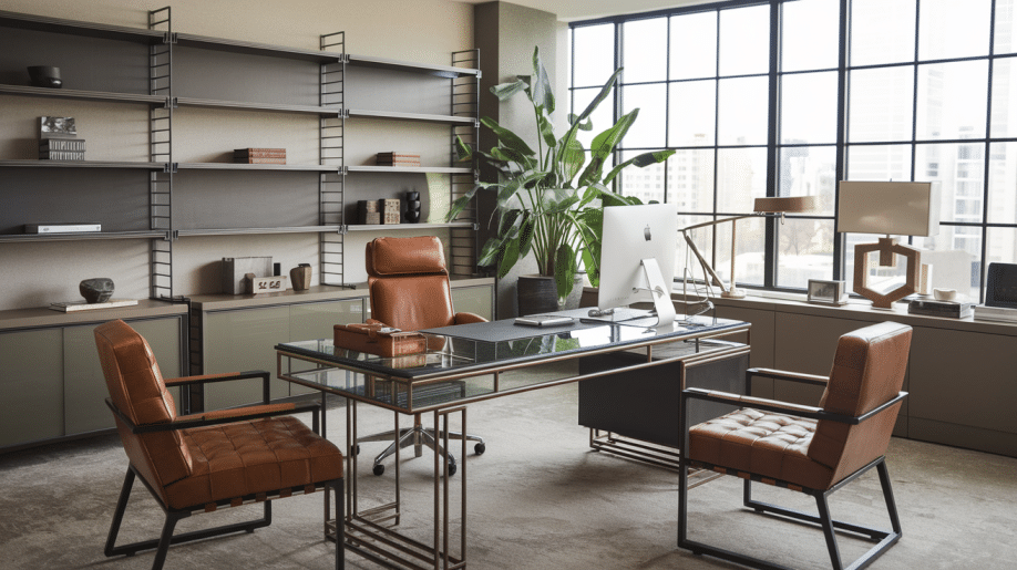Glass__Steel_Desk