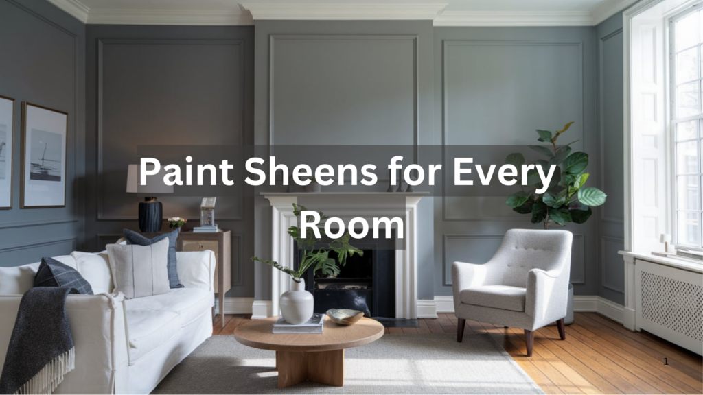 How to Select Paint Sheens for Every Room in Your Home?