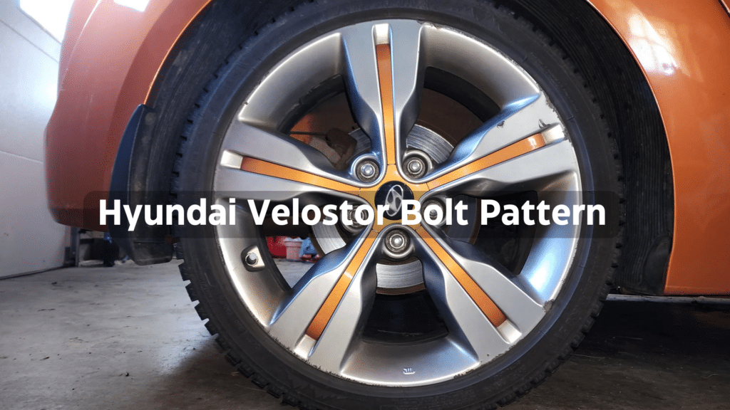 Hyundai Velostor bolt patterns