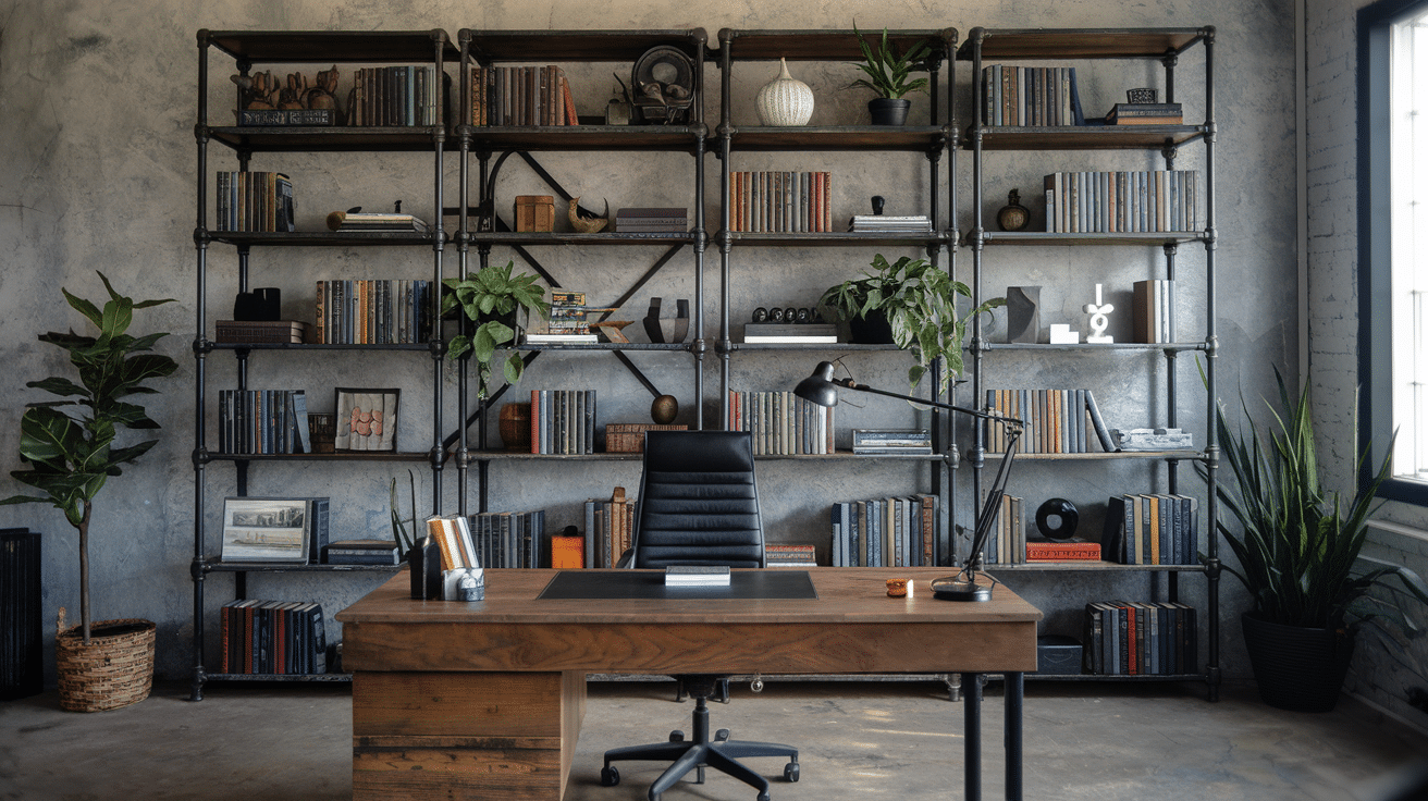 Industrial-Style_Bookshelves