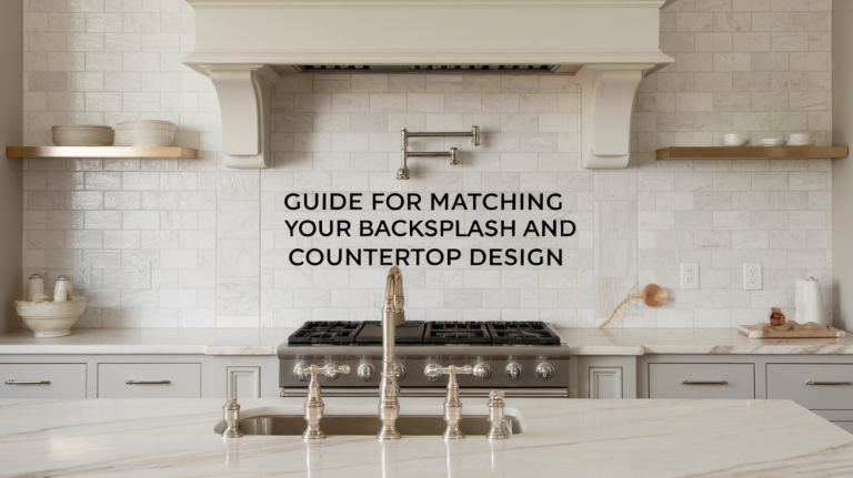 My Guide to Matching Your Backsplash and Countertop Design - Opple House
