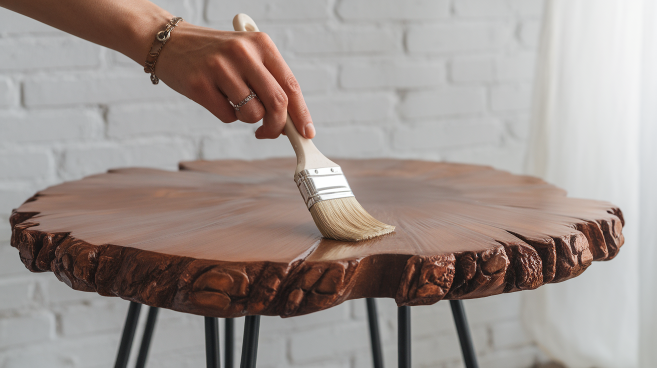 How to Stain Faux Wood: A Step-by-Step DIY Guide - Opple House