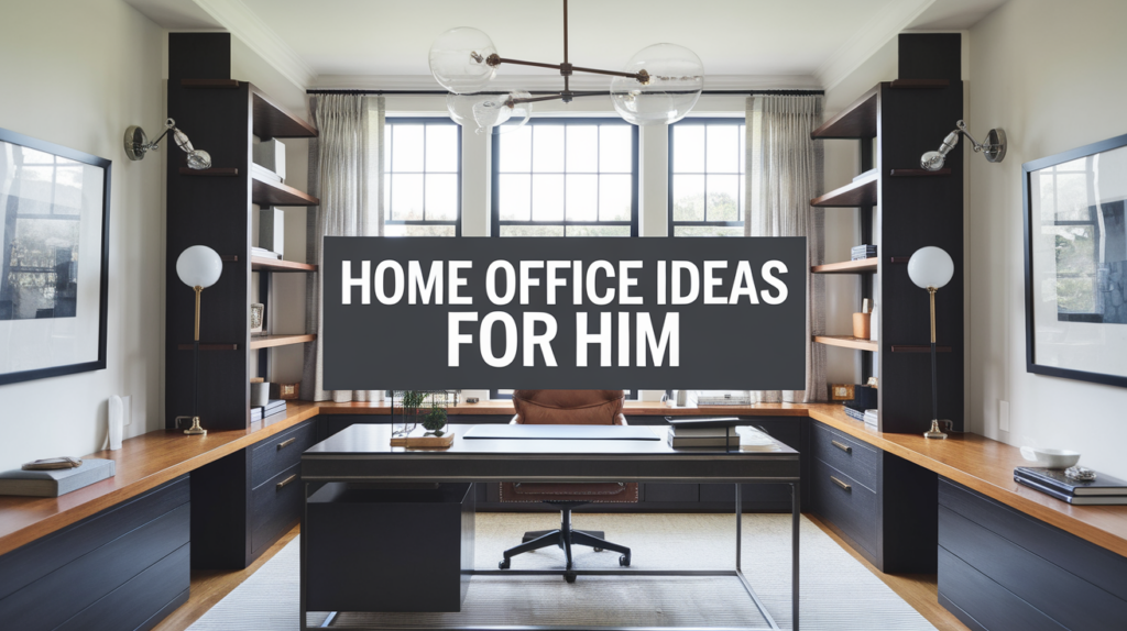 Stylish Home Office Ideas for Him