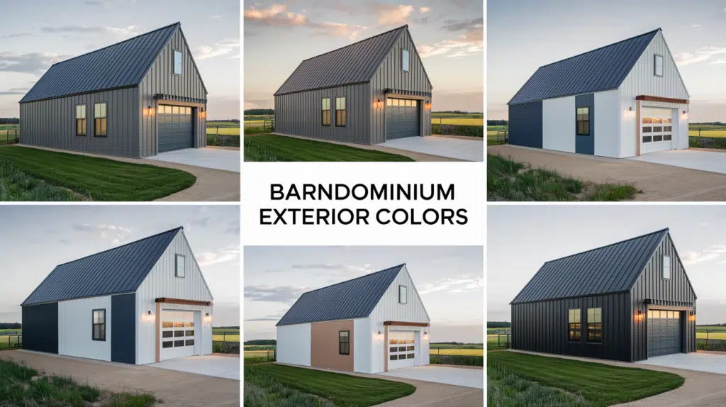 Top Barndominium Exterior Colors for Modern Designs