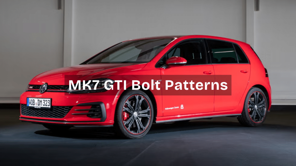 Understanding MK7 GTI bolt patterns